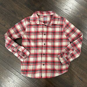 Cat & Jack boys size M(8) button down long sleeve. Worn once! Like new!